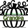 Entire Family in a split pumpkin, total 25 designs, 4x4 - Image 13