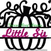 Entire Family in a split pumpkin, total 25 designs, 4x4 - Image 17