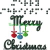 Braille Holiday 4x4 Design Pack; 8 designs - Image 2