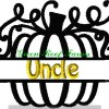 Entire Family in a split pumpkin, total 25 designs, 4x4 - Image 25