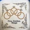 Day 5 Five Golden Rings: 2 design set plus a knockdown