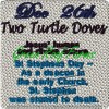 Day 2 Two Turtle Doves 4x4: 2 design set plus a knockdown - Image 3