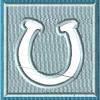Embossed Horseshoe 4x4 - Image 2