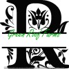 MEGA 4x4, 5x5, 8x8 Royal Font Split with knockdown: Entire Alphabet 3 sizes - 78 designs - Image 12