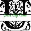 MEGA 4x4, 5x5, 8x8 Royal Font Split with knockdown: Entire Alphabet 3 sizes - 78 designs - Image 8