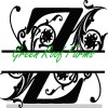4x4 Royal Font Split with knockdown: Z
