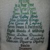 12 Days Christmas Tree 5x7 with and without knockdown - Image 4