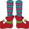 Elf Slippers with Saying 4x4 with and without knockdown 7 designs - Image 7