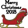 Merry Christmas 2018 4x4 with and without knockdown 2 designs