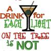Light on Tree no Good idea 5x7 hoop size MYLAR
