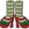 Festive feet Entire Collection : 16 designs, 15 for 4x4 hoop - Image 10