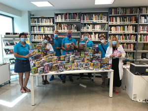 Entrega de sets a La Fe - 2020