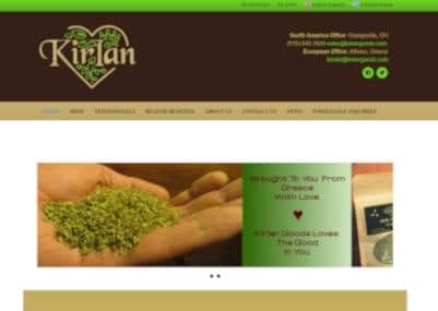 t-kirian kirian website screenshot