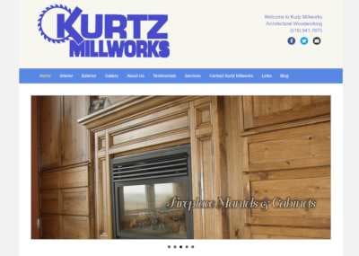 t-kurtz_millworks kurtz millworks website screenshot