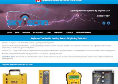 t-skyscanusa skyscan usa website screenshot