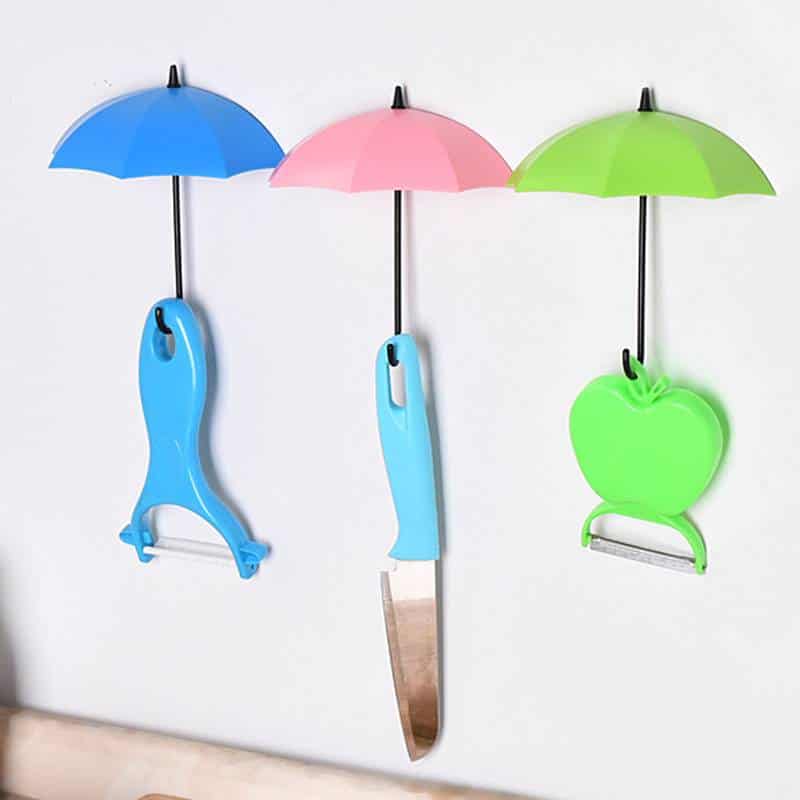 http://ineedaclean.com Creative Colorful Umbrella Shaped Hooks For Bathroom Accessories New Arrivals Bathroom Shop cb5feb1b7314637725a2e7: Green, Blue, Purple|Red, Yellow, Orange|Red, Yellow, Pink  I Need A Clean http://ineedaclean.com/the-clean-store/creative-colorful-umbrella-shaped-hooks-for-bathroom-accessories/