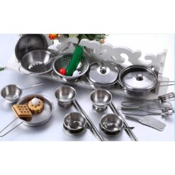 http://ineedaclean.com Kitchen Cookware Set for Children New Arrivals Kitchen Tools Material: Stainless Steel  I Need A Clean http://ineedaclean.com/?post_type=product&p=1003047
