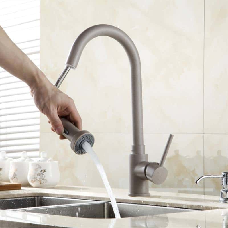 http://ineedaclean.com Swivel Spout Modern Kitchen Faucet Tap Kitchen Shop Kitchen Faucets cb5feb1b7314637725a2e7: Black|Beige With Dot  I Need A Clean http://ineedaclean.com/?post_type=product&p=1003531