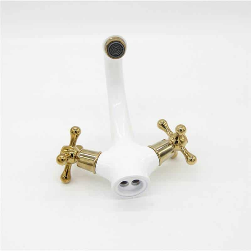 http://ineedaclean.com White Gold Faucet Dual Handle Vintage Tap for Bathroom Bathroom Shop Bathroom Faucets  I Need A Clean http://ineedaclean.com/the-clean-store/white-gold-faucet-dual-handle-vintage-tap-for-bathroom/