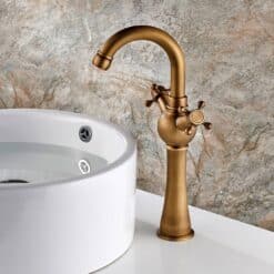 http://ineedaclean.com Faucet Dual Handle Vintage Tap for Bathroom Bathroom Shop Bathroom Faucets  I Need A Clean http://ineedaclean.com/the-clean-store/faucet-dual-handle-vintage-tap-for-bathroom/