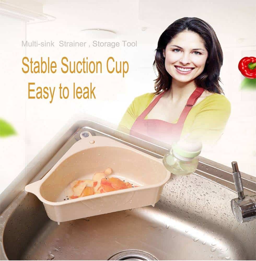 http://ineedaclean.com Triangular Sink Strainer Drain Fruit Vegetable Drainer Basket Suction Cup Sponge Rack Storage Kitchen Tools Sink Filter Shelf Best Gifts 2020 Kitchen Accessories New Arrivals Uncategorized cb5feb1b7314637725a2e7: Beige|Blue|Gray  I Need A Clean http://ineedaclean.com/the-clean-store/triangular-sink-strainer-drain-fruit-vegetable-drainer-basket-suction-cup-sponge-rack-storage-kitchen-tools-sink-filter-shelf/