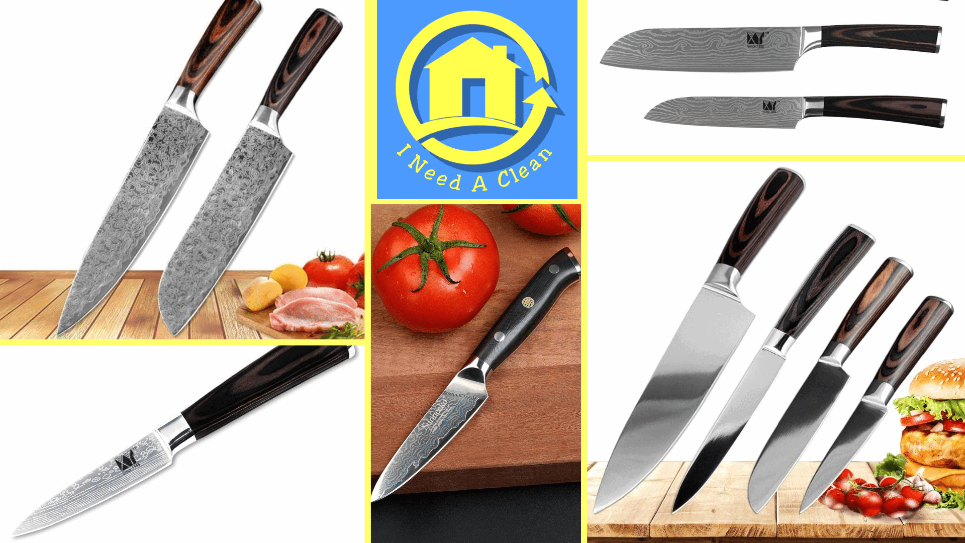 Kitchen Knives at INeedAClean.com