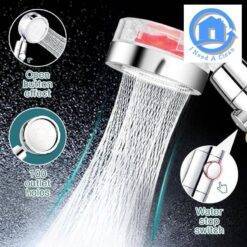 http://ineedaclean.com 360 Water Saving High-Pressure Shower Head Bathroom Accessories New Arrivals Bathroom Shop Top Rated Faucets Home Appliances Accessories for Home Appliances Color: Red|Yellow|Golden|Blue|Purple|Silver  I Need A Clean http://ineedaclean.com/the-clean-store/360-water-saving-high-pressure-shower-head/