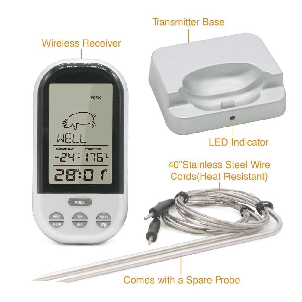 http://ineedaclean.com LCD Digital Thermometer For Cooking Meat New Arrivals Kitchen Shop Kitchen Tools cb5feb1b7314637725a2e7: Black|Silver|Orange  I Need A Clean http://ineedaclean.com/the-clean-store/lcd-digital-thermometer-for-cooking-meat/