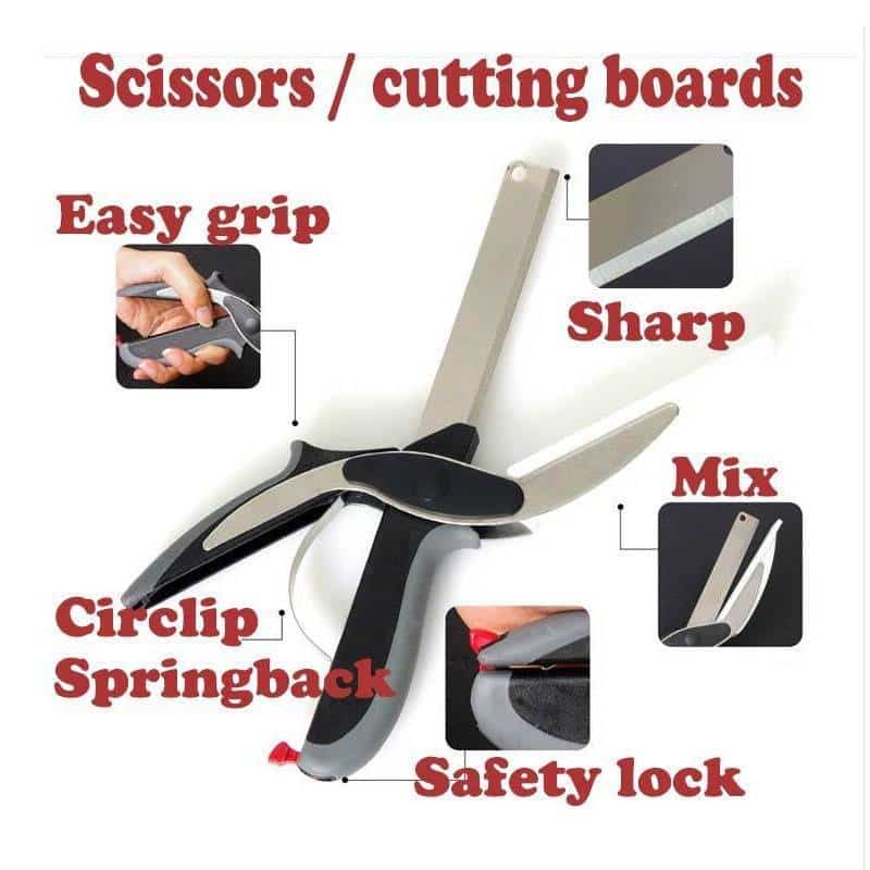 http://ineedaclean.com Creative Multi-Function Smart Clever Cutter Scissor 2 in 1 Cutting Board Utility Cutter Stainless Steel Vegetable Knife Uncategorized cb5feb1b7314637725a2e7: OPP Package 1|OPP Package 2|Retail Box 1|Retail Box 2  I Need A Clean http://ineedaclean.com/the-clean-store/creative-multi-function-smart-clever-cutter-scissor-2-in-1-cutting-board-utility-cutter-stainless-steel-vegetable-knife/