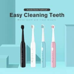 http://ineedaclean.com USB Rechargeable Electric Toothbrush Bathroom Accessories New Arrivals Bathroom Shop cb5feb1b7314637725a2e7: Black|Black-brushhead-4|Black-brushhead-8|Blue|Blue-brushhead-4|Blue-brushhead-8|Pink-brushhead-4|Pink-brushhead-8|White-brushhead-4|White-brushhead-8|Pink|white  I Need A Clean http://ineedaclean.com/the-clean-store/usb-rechargeable-electric-toothbrush/