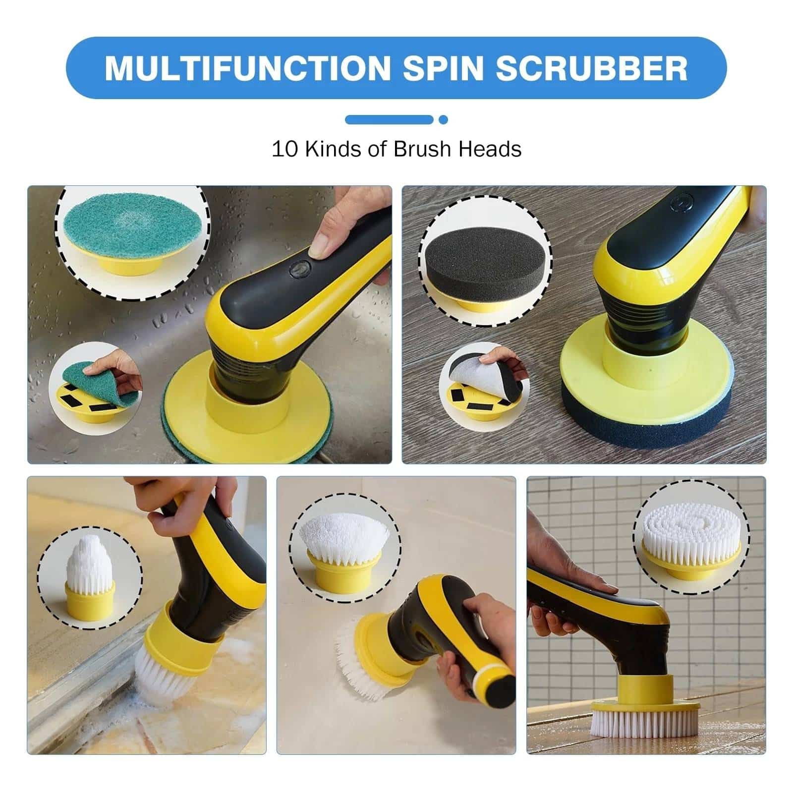 http://ineedaclean.com 10 in 1 Electric Cleaning Brush USB Electric Spin Cleaning Scrubber Electric Cleaning Tools Kitchen Bathroom Cleaning Gadgets New Arrivals cb5feb1b7314637725a2e7: 10pcs More Brush Kit|10pcs No Handles|10pcs With Handles|6pcs More Brush Kits|6pcs No Handles|6pcs With Handles|Home cleaning Kits A|Home cleaning Kits B|Home cleaning Kits C|Home cleaning Kits D|Home cleaning Kits E|Home cleaning Kits F  I Need A Clean http://ineedaclean.com/the-clean-store/10-in-1-electric-cleaning-brush-usb-electric-spin-cleaning-scrubber-electric-cleaning-tools-kitchen-bathroom-cleaning-gadgets/