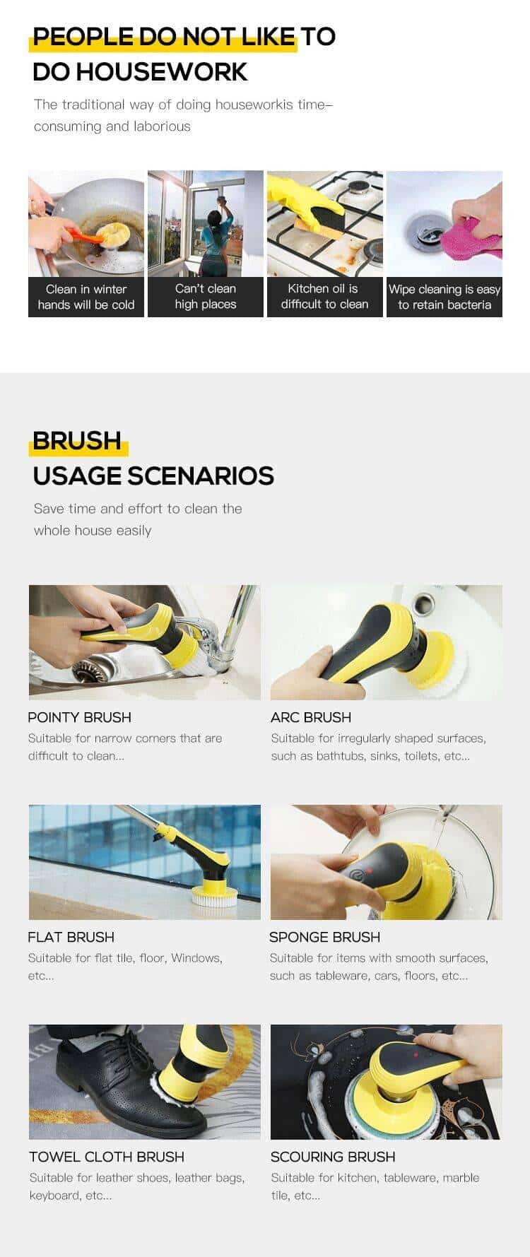 http://ineedaclean.com 10 in 1 Electric Cleaning Brush USB Electric Spin Cleaning Scrubber Electric Cleaning Tools Kitchen Bathroom Cleaning Gadgets New Arrivals cb5feb1b7314637725a2e7: 10pcs More Brush Kit|10pcs No Handles|10pcs With Handles|6pcs More Brush Kits|6pcs No Handles|6pcs With Handles|Home cleaning Kits A|Home cleaning Kits B|Home cleaning Kits C|Home cleaning Kits D|Home cleaning Kits E|Home cleaning Kits F  I Need A Clean http://ineedaclean.com/the-clean-store/10-in-1-electric-cleaning-brush-usb-electric-spin-cleaning-scrubber-electric-cleaning-tools-kitchen-bathroom-cleaning-gadgets/