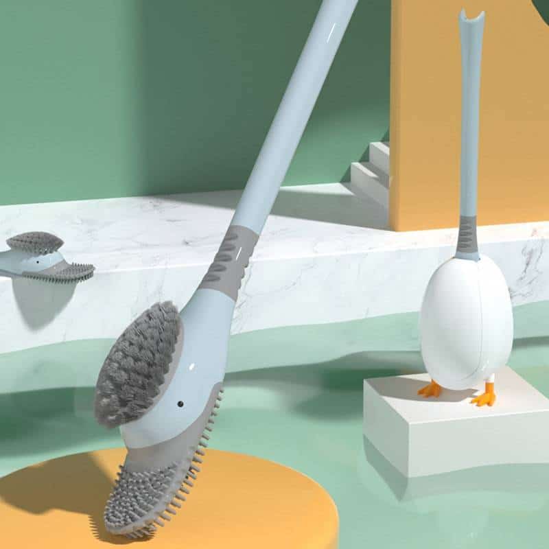 https://ineedaclean.com Toilet Brush for Bathroom with Base Creative Duck Shape Silicone Soft Bristles Brush with Holder Set for Toilet Cleaning Tools Bathroom Accessories New Arrivals cb5feb1b7314637725a2e7: Blue|Yellow|Pink|white  I Need A Clean https://ineedaclean.com/the-clean-store/toilet-brush-for-bathroom-with-base-creative-duck-shape-silicone-soft-bristles-brush-with-holder-set-for-toilet-cleaning-tools/
