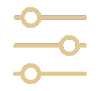 gold configuration icon