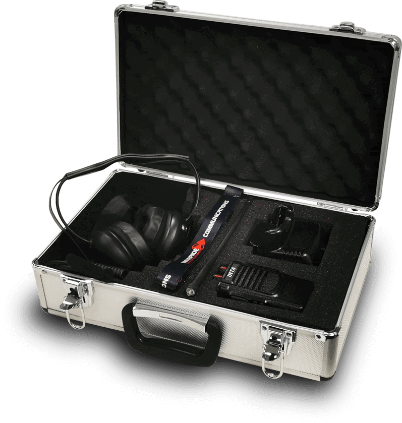 Additional pit crew radio kit