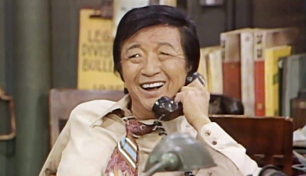 Jack Soo in “Barney Miller.”