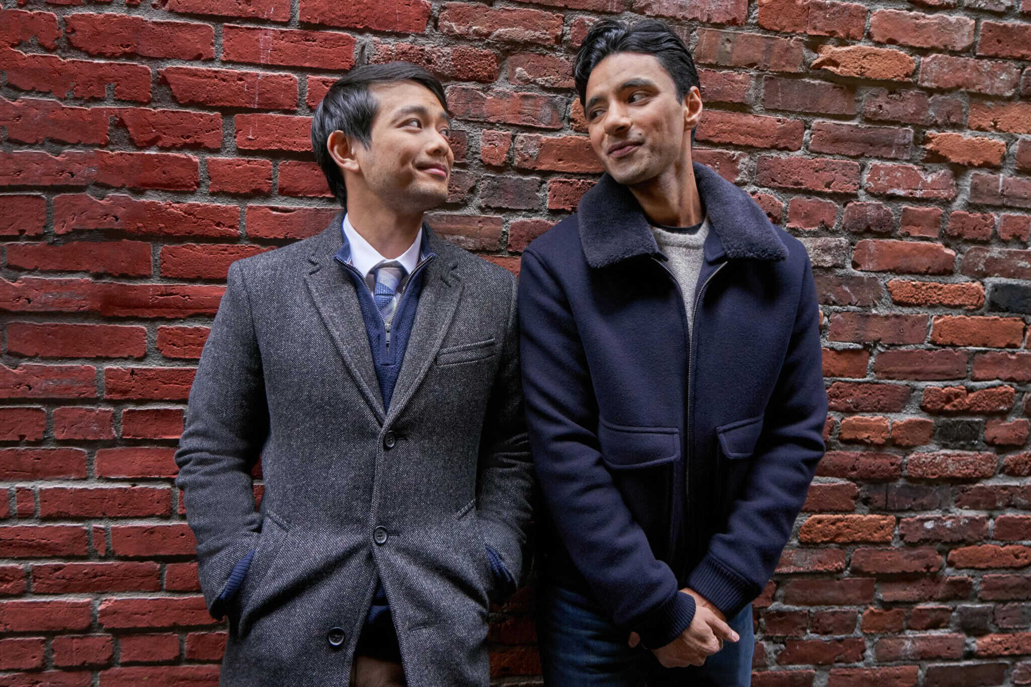 Osric Chau and Shawn Ahmed in "Holidazed."