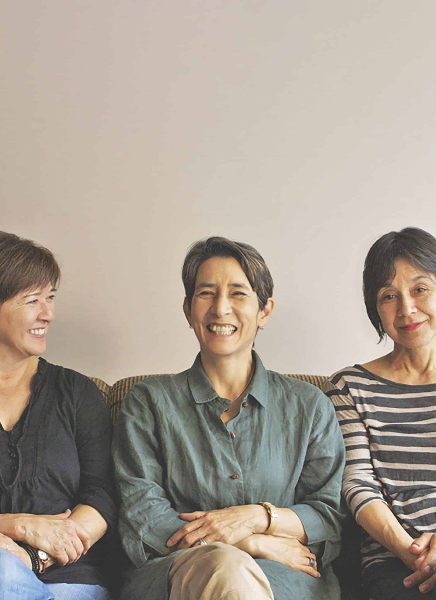 From left, Karen Kasmauski, Lucy Craft, and Kathryn Tolbert.