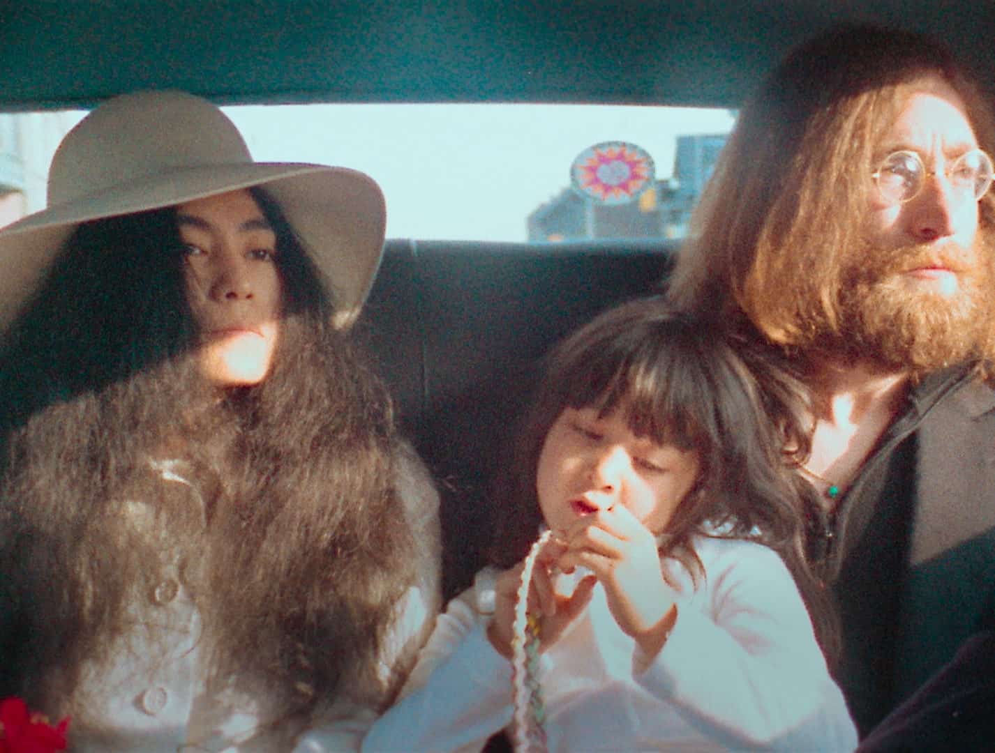 Yoko Ono and John Lennon in "One to One: John & Yoko."
