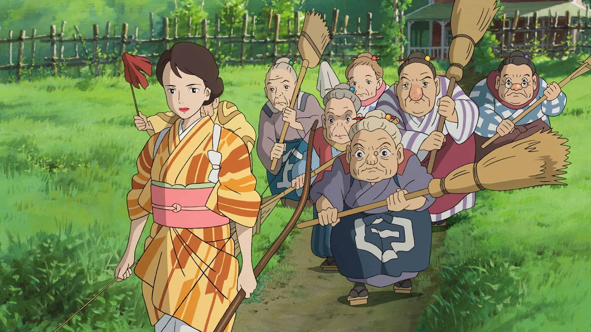 Still frame from "The Boy and the Heron."