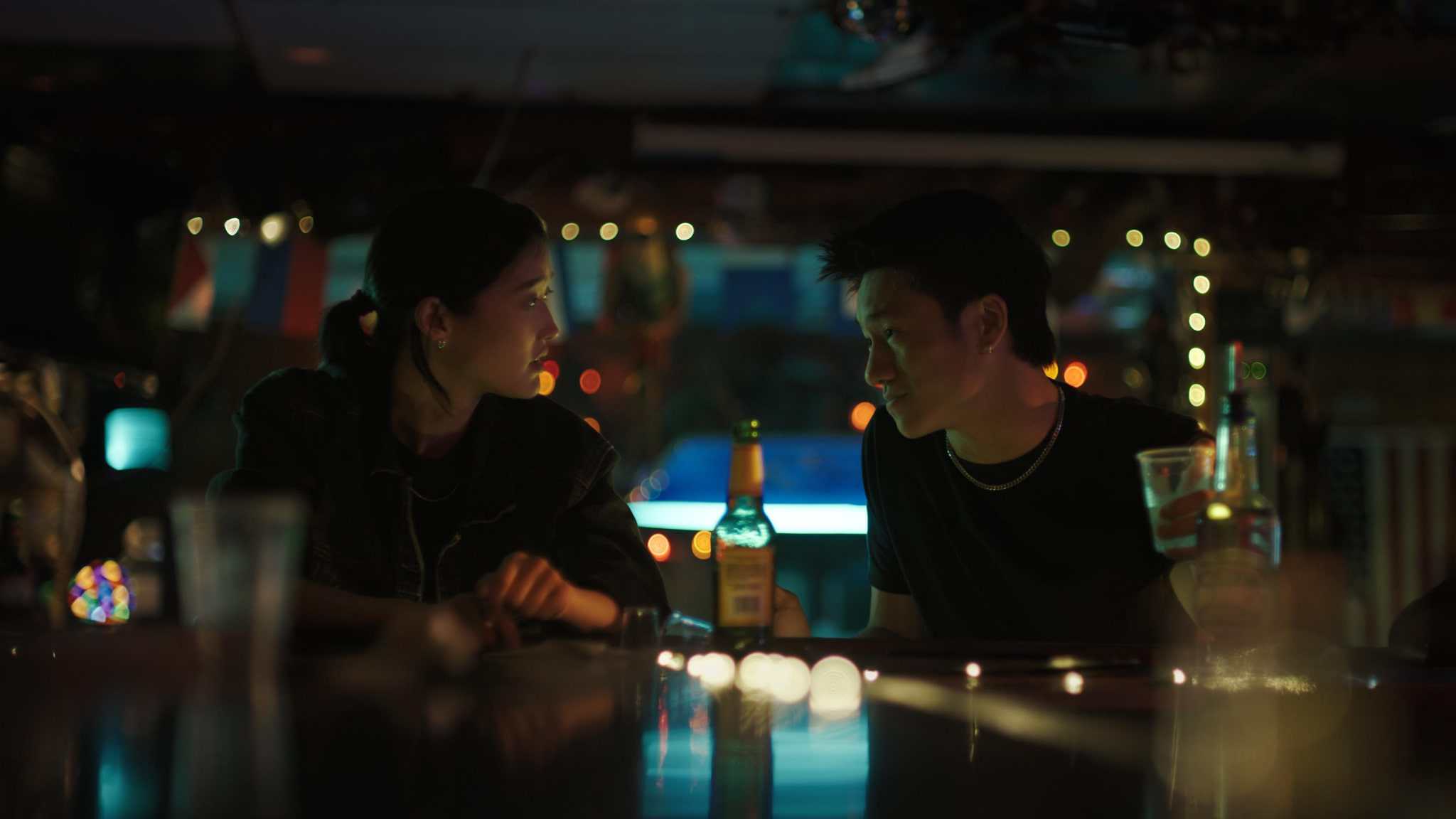 From left, Andie Ju and Brandon Soo Hoo in "Forge."