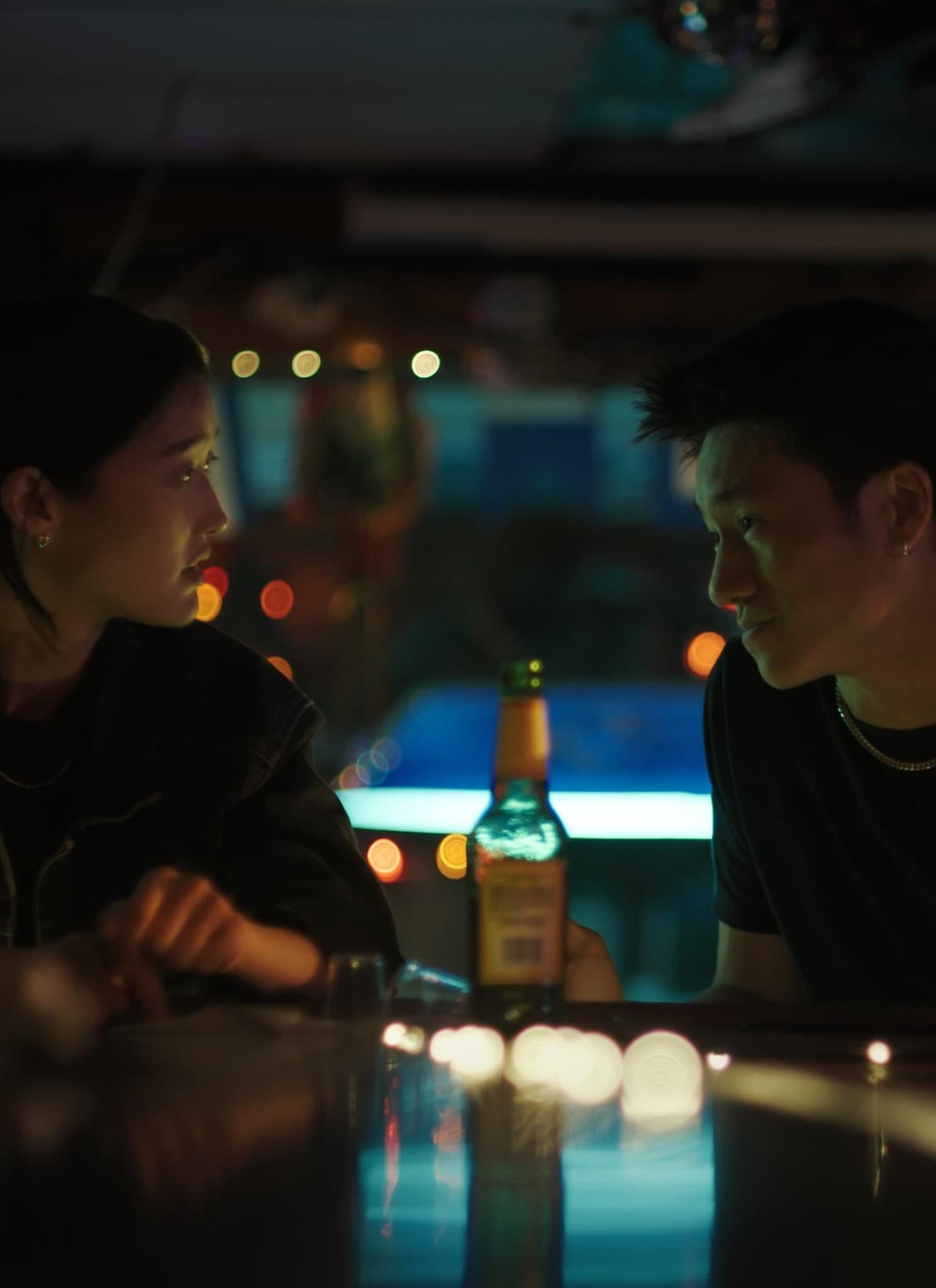 From left, Andie Ju and Brandon Soo Hoo in "Forge."