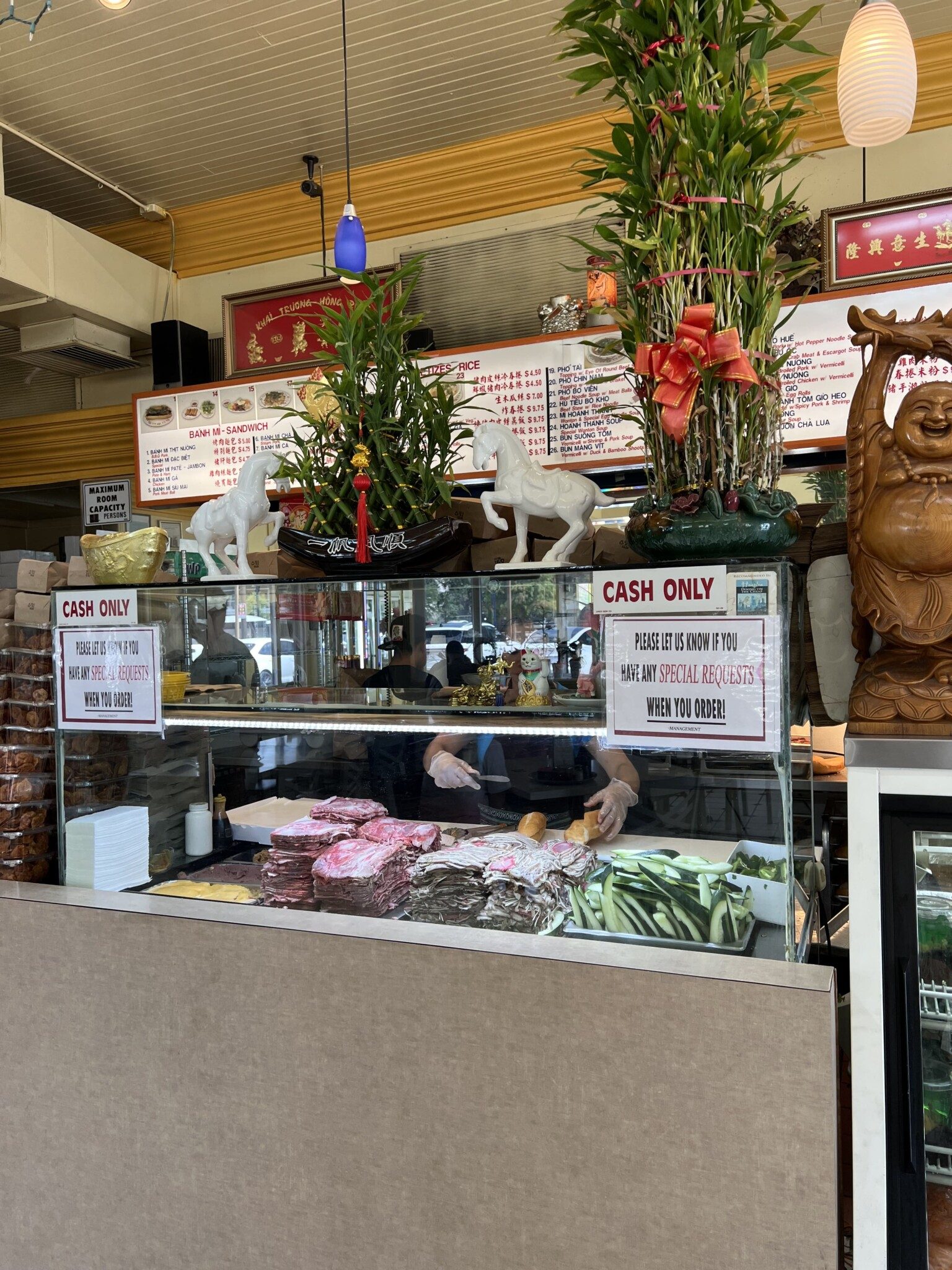 Don Cafe in Houston, a local favorite for bánh mì.