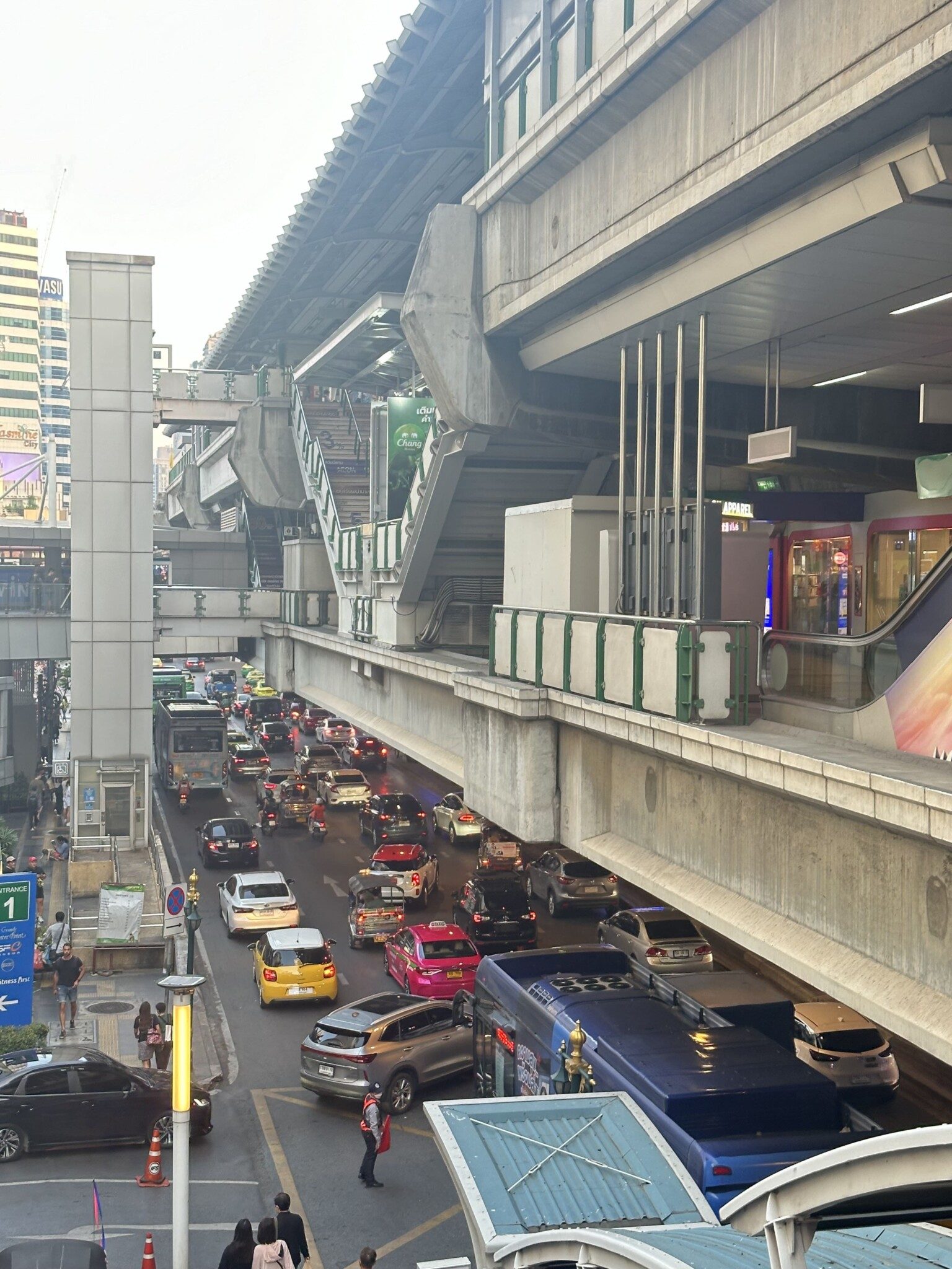 Traffic in Bangkok.