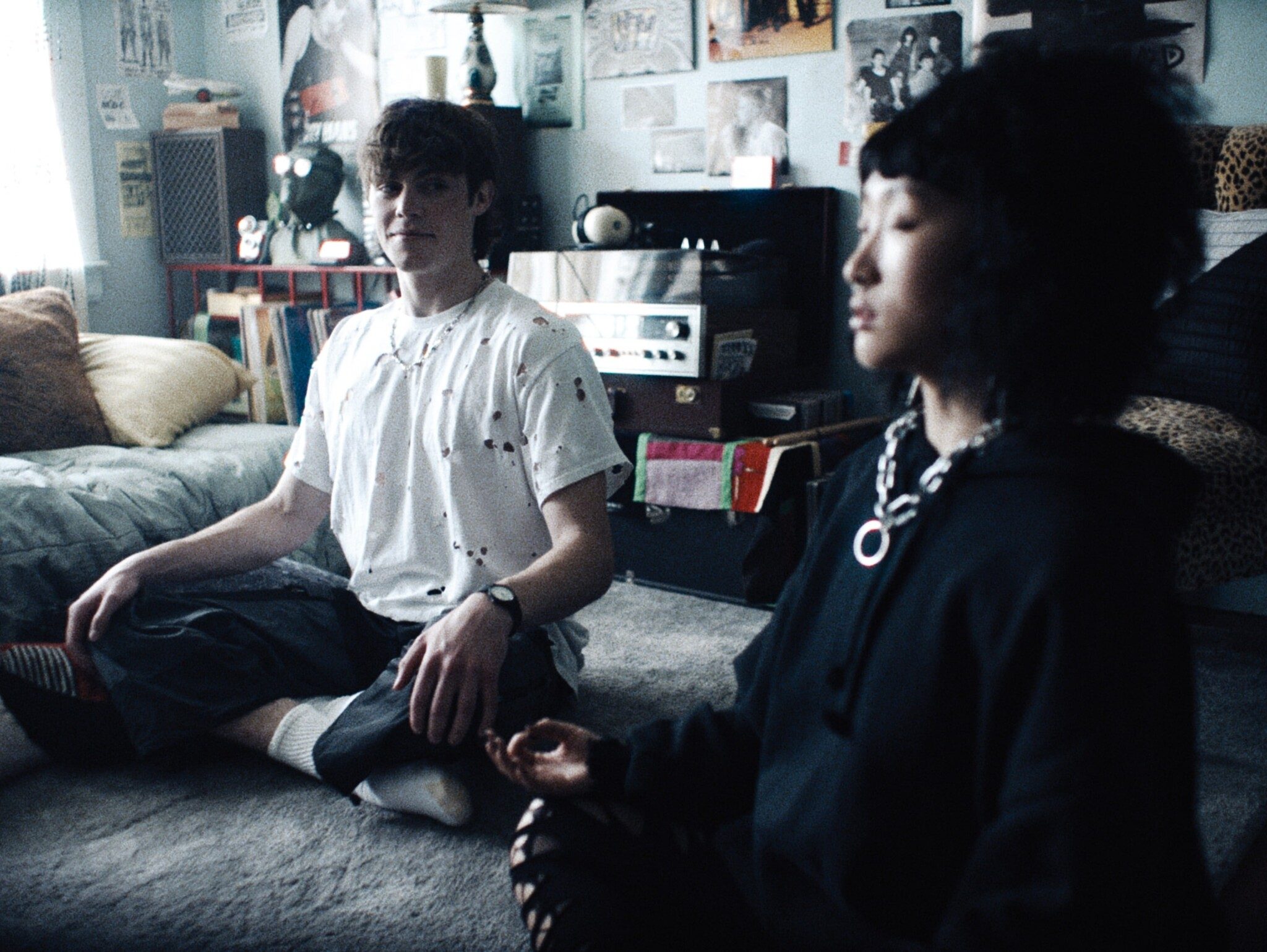 From left, Lucid (Jack Champion) and Tina (Ji-Young Yoo) in "Freaky Tales."
