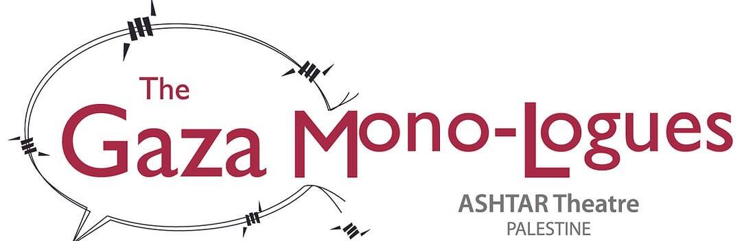 The Gaza Monologues logo.