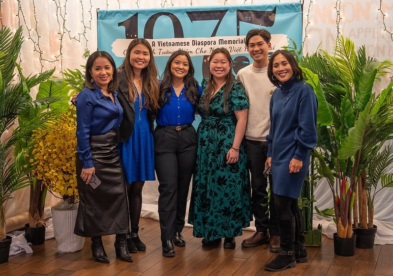 The team behind 1975: A Vietnamese Diaspora Commemoration Initiative.