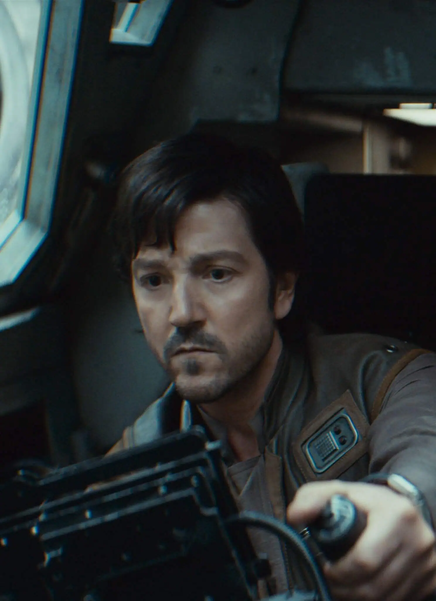 Cassian Andor (Diego Luna) and K-2SO (Alan Tudyk) in "Andor" season two.
