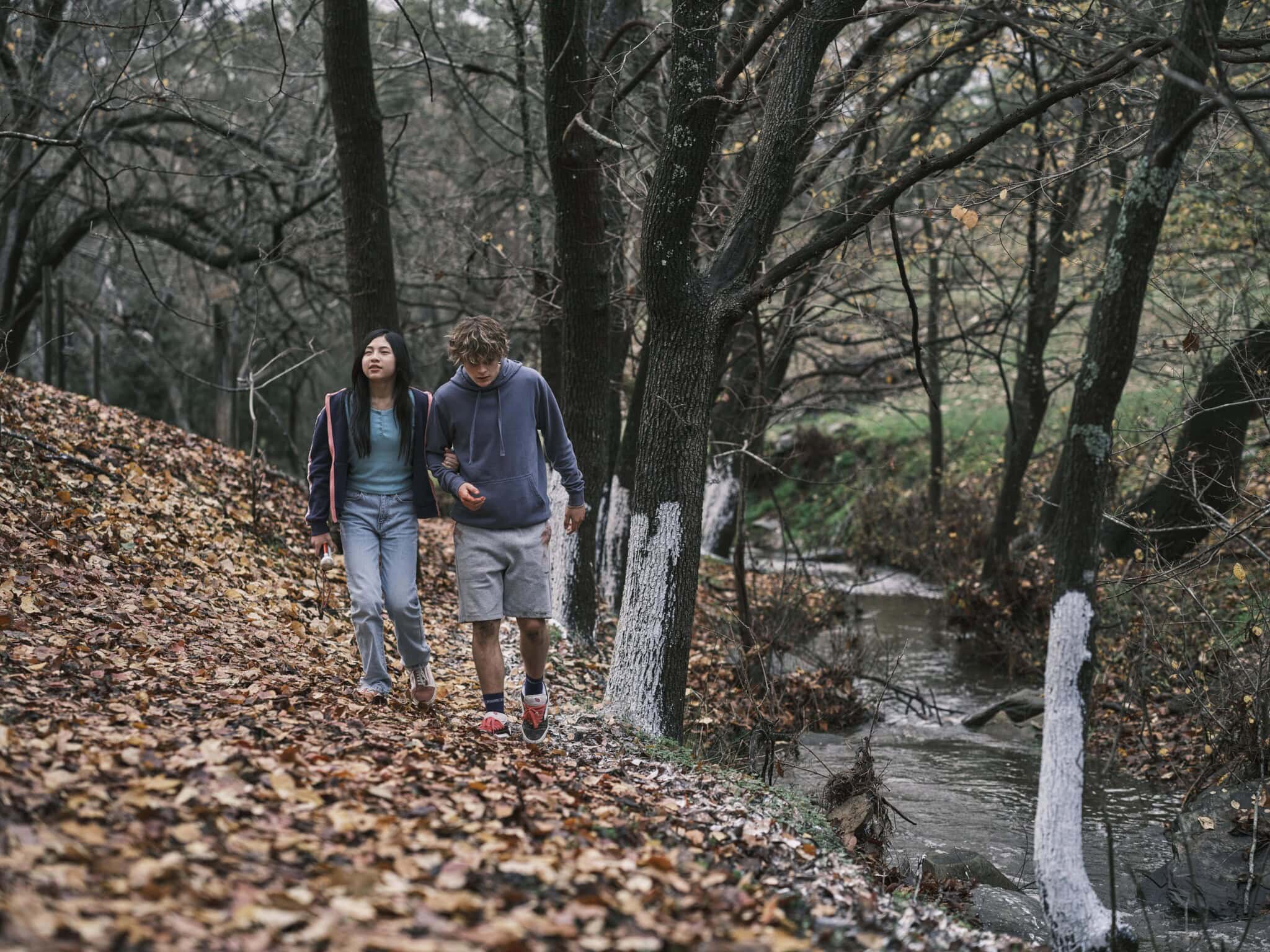 From left, Sora Wong and Billy Barratt in "Bring Her Back."