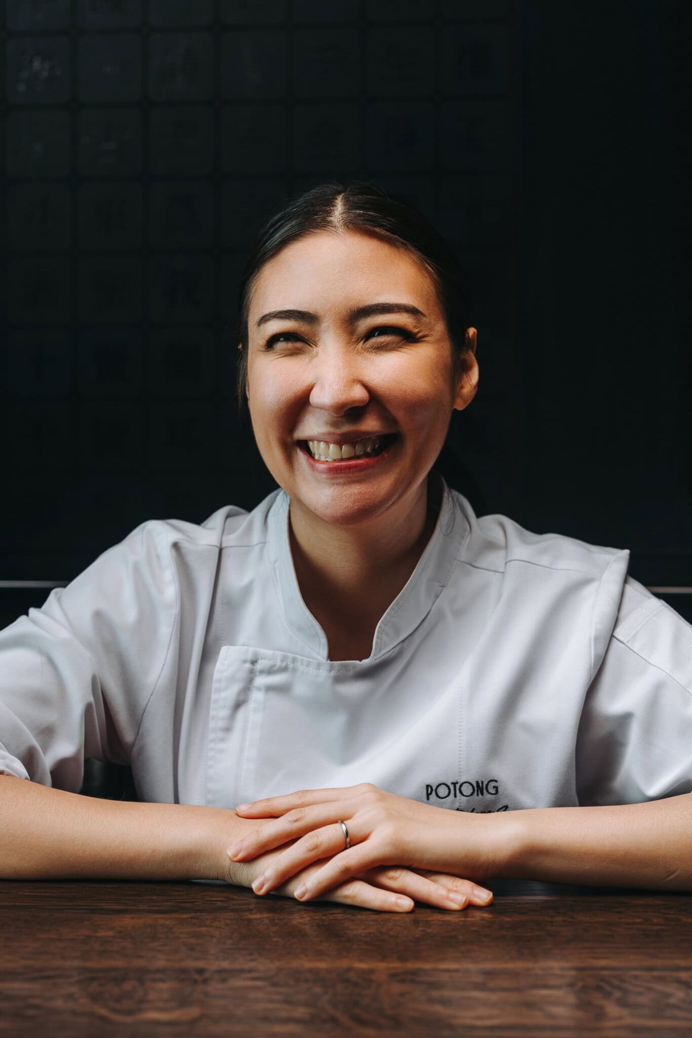 Chef Pam smiling.